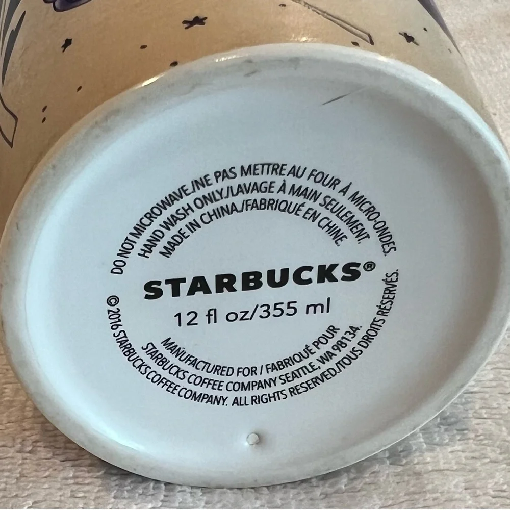 Starbucks Mermaid Tattoo Ceramic 12oz Tumbler. - Picture 5 of 5